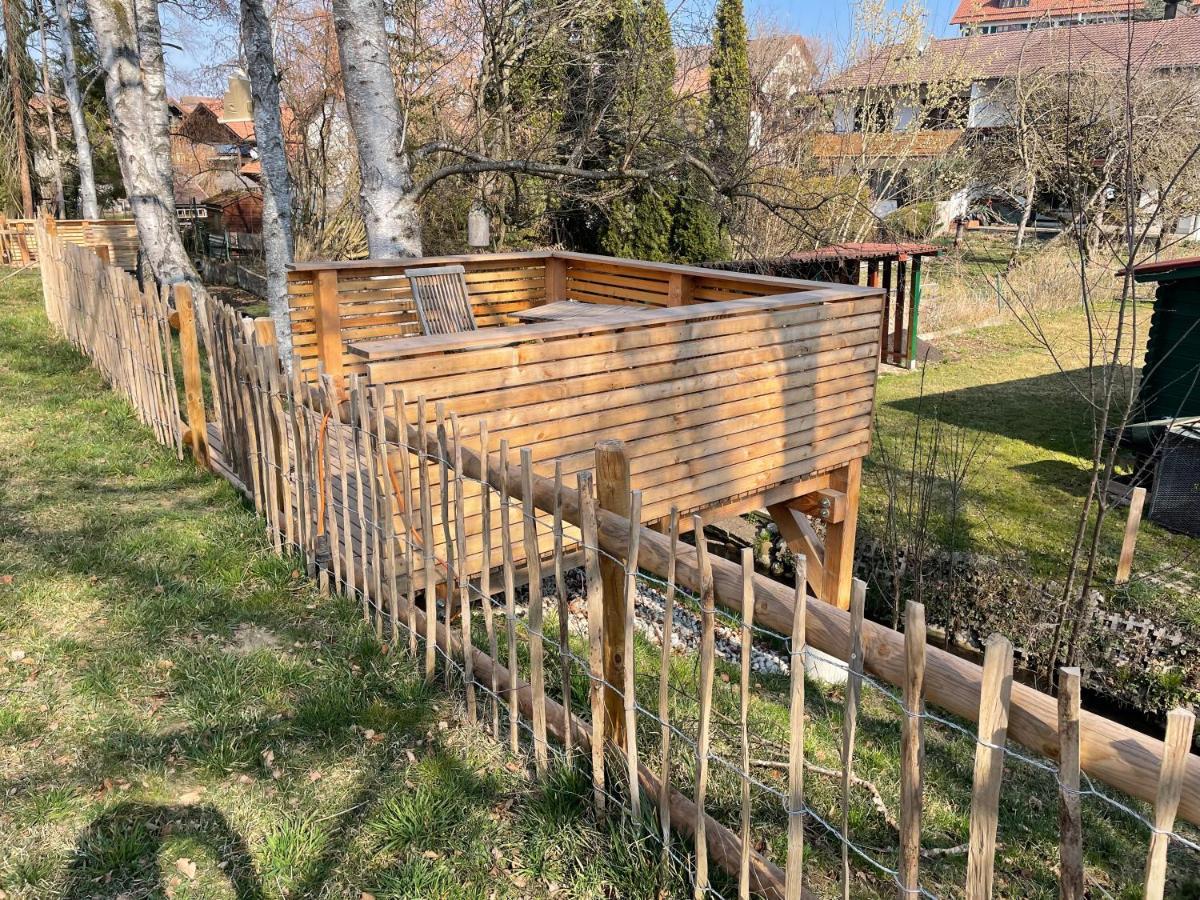 Helle Souterrain Wohnung In Laufnaehe Zum Woerthsee Worthsee Exterior foto